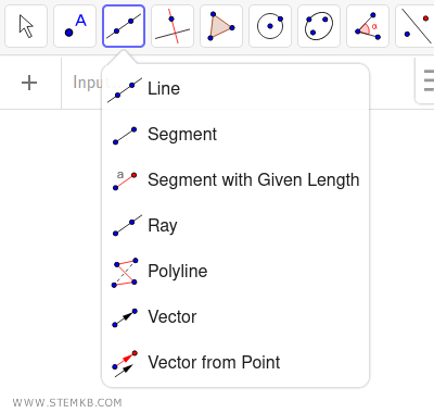 select the vector option