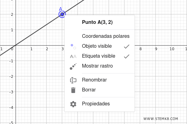 Elige 'Configuración' / 'Propriedades'